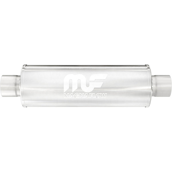 MagnaFlow 6 in. x 27 in. Round Straight-Through Performance Exhaust Mu