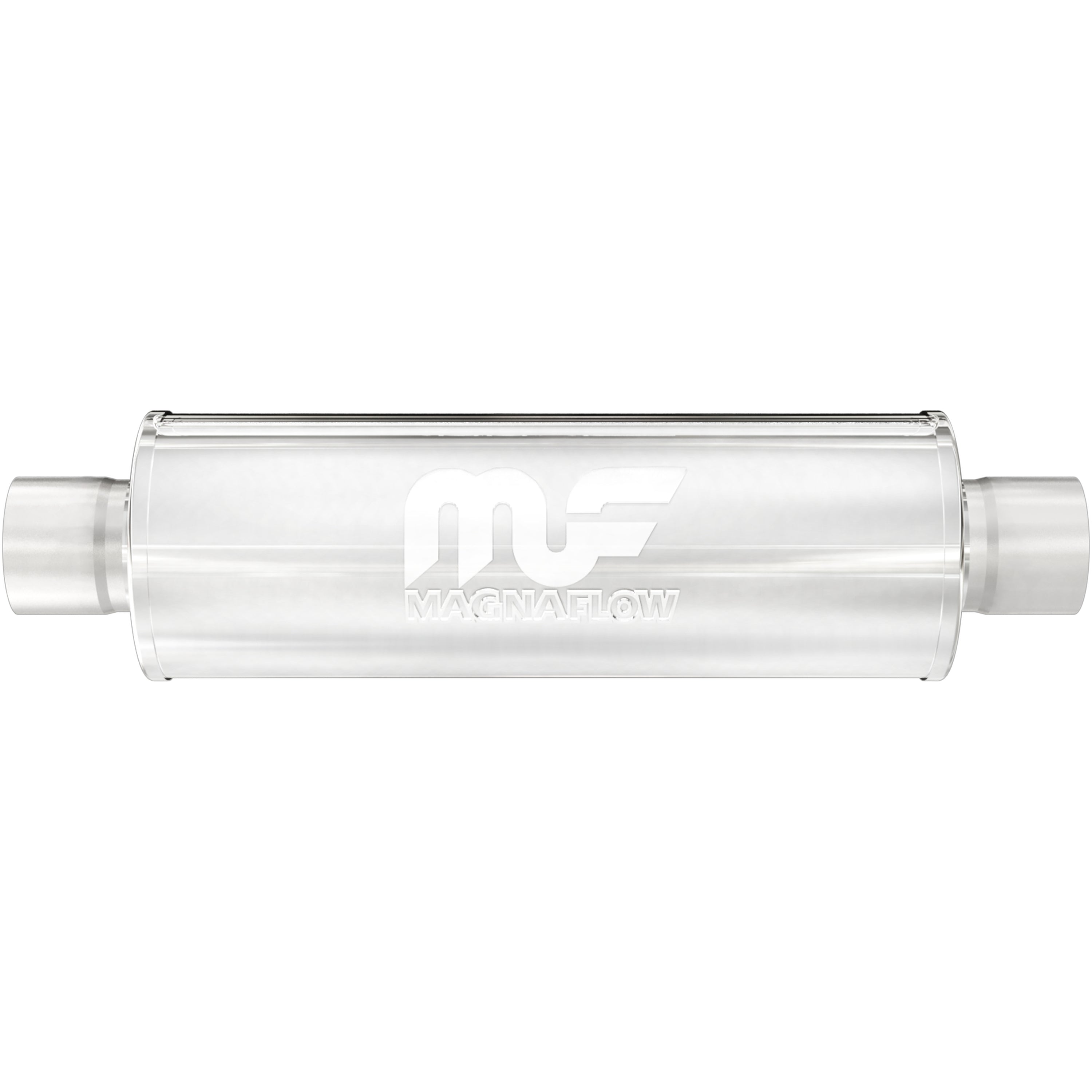 MagnaFlow 7 X 7in. Round Straight-Through Performance Exhaust Muffler