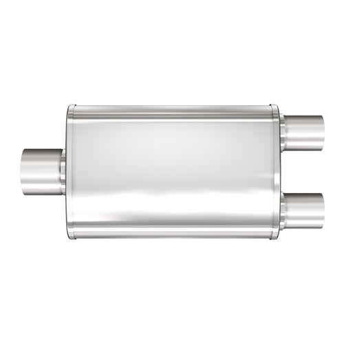MagnaFlow XL Series 4 in. x 9 in. x 14 in. Oval Multi-Chamber Performance Exhaust Muffler 13148