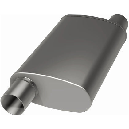 MagnaFlow XL Series 4 in. x 9 in. x 14 in. Oval Multi-Chamber Performance Exhaust Muffler 13236