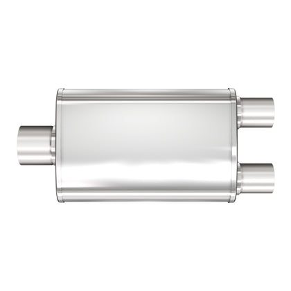 MagnaFlow XL Series 4 in. x 9 in. x 14 in. Oval Multi-Chamber Performance Exhaust Muffler 13278