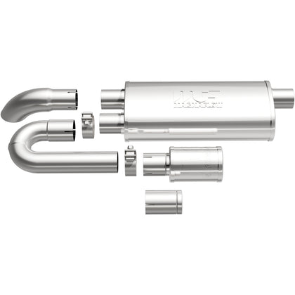 MagnaFlow 5 in. x 8 in. x 18 in. Oval Straight-Through Performance Exhaust Muffler 14006