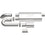 MagnaFlow 5 in. x 8 in. x 18 in. Oval Straight-Through Performance Exhaust Muffler 14006