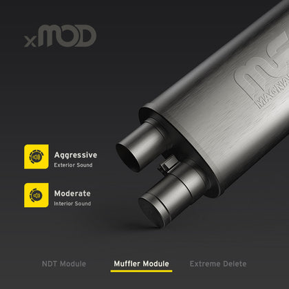 MagnaFlow 5 X 8in. Oval Straight-Through Performance Exhaust Muffler 14006