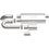 MagnaFlow 5 in. x 8 in. x 18 in. Oval Straight-Through Performance Exhaust Muffler 14009