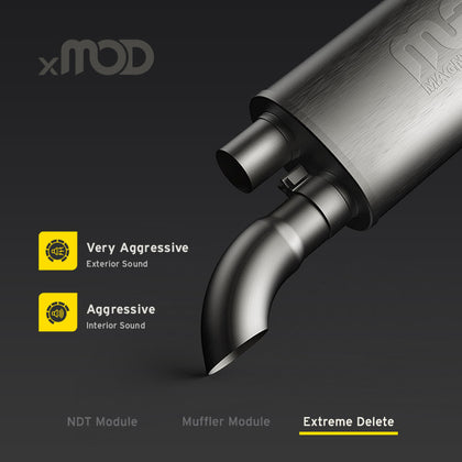 MagnaFlow 5 X 8in. Oval Straight-Through Performance Exhaust Muffler 14009