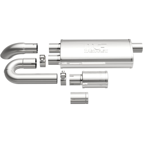 MagnaFlow xMOD Series 5 in. x 8 in. x 18 in. Oval Straight-Through Performance Exhaust Muffler