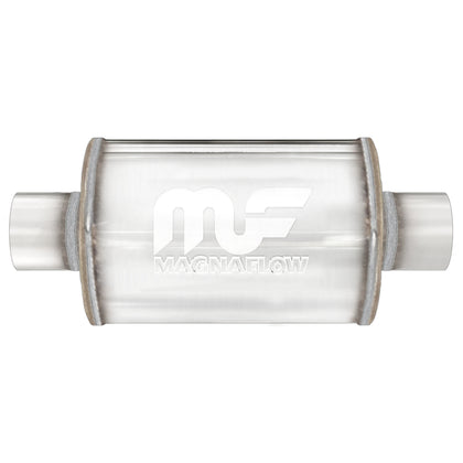 MagnaFlow 6 in. x 6 in. Round Straight-Through Performance Exhaust Muffler 14159