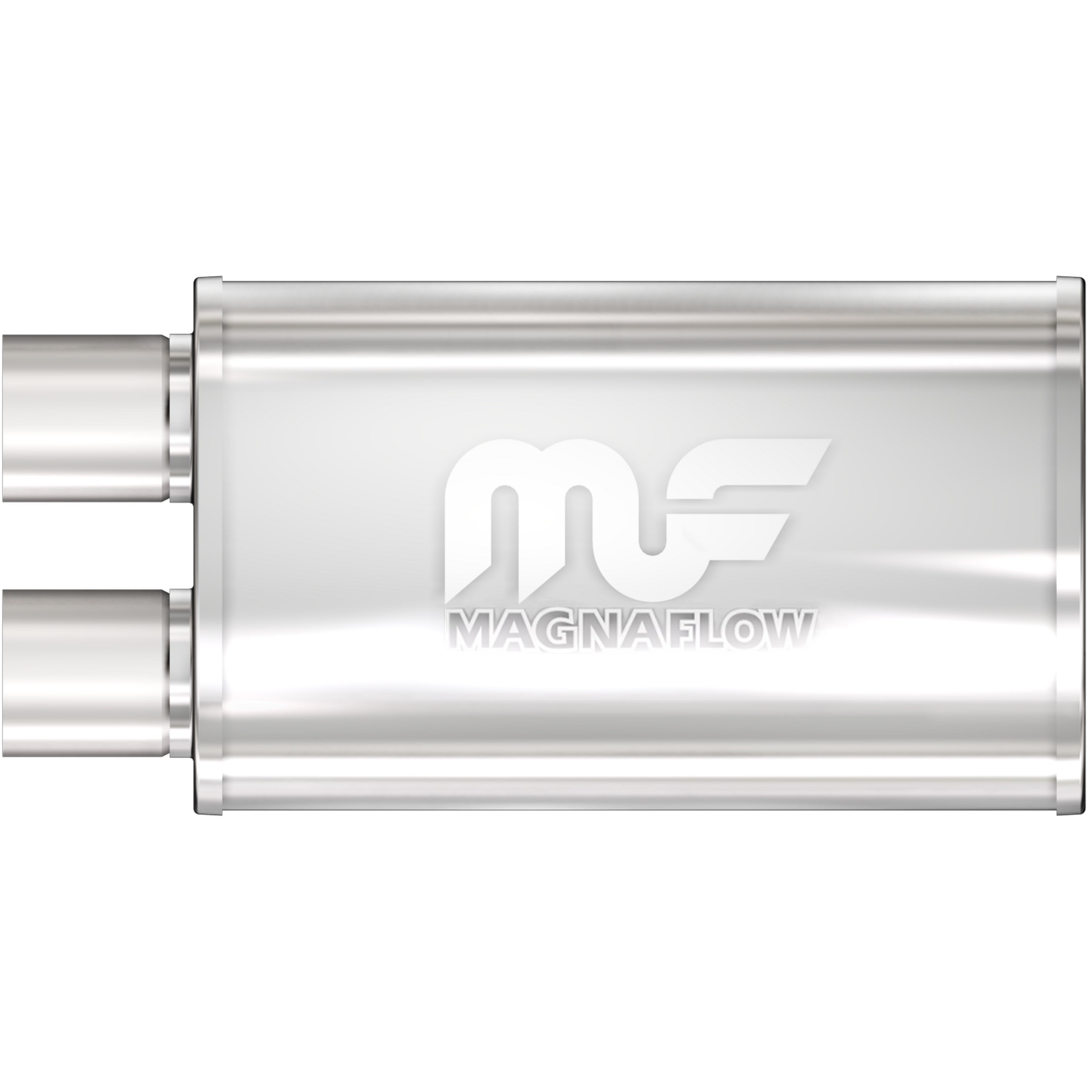 MagnaFlow 5 X 8in. Oval Straight-Through Performance Exhaust Muffler 1