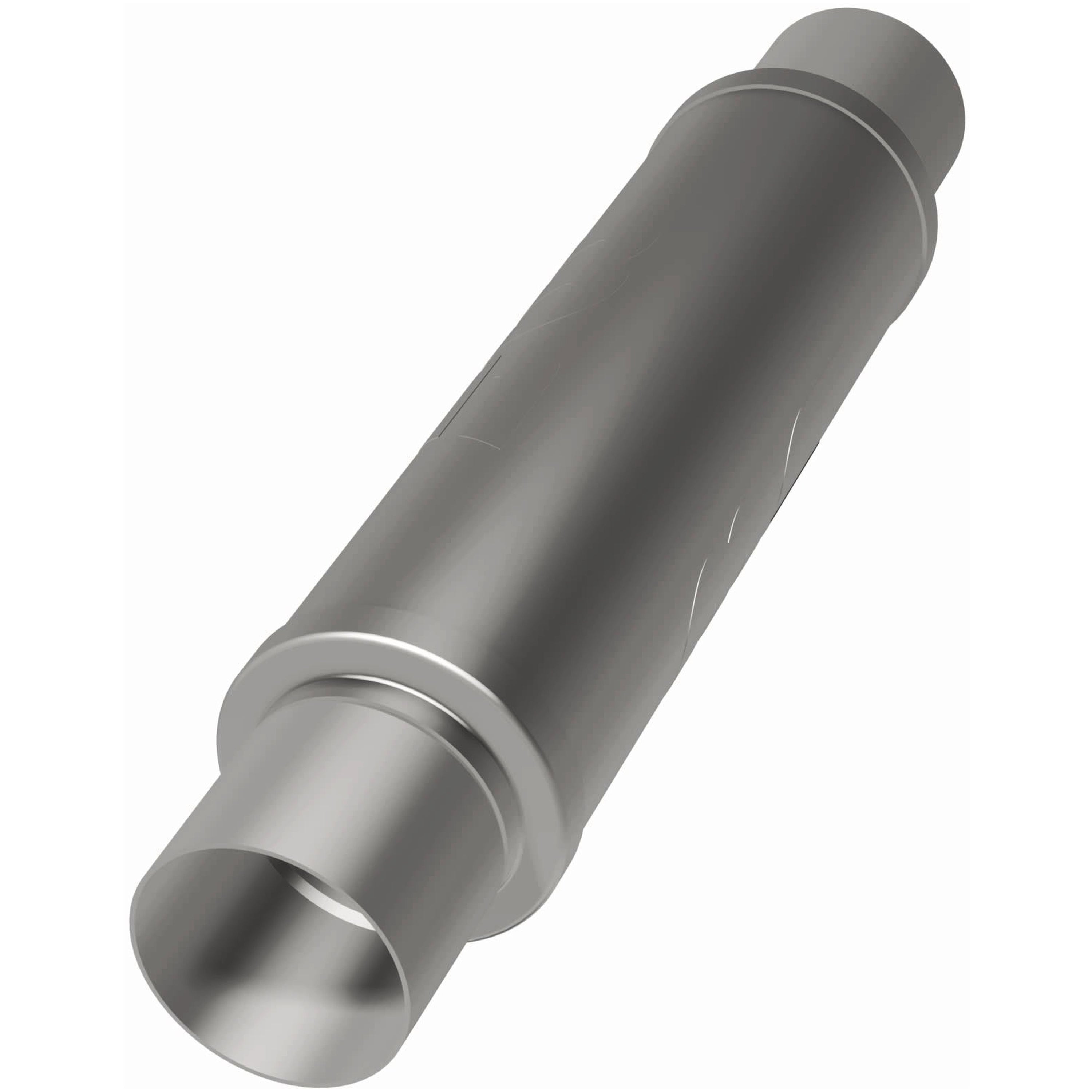 MagnaFlow 4 in. x 14 in. Round Straight-Through Performance Exhaust Mu