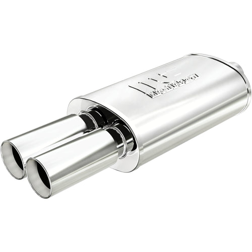 MagnaFlow Street Series 5 in. x 8 in. x 14 in. Oval Straight-Through Performance Exhaust Muffler 14815