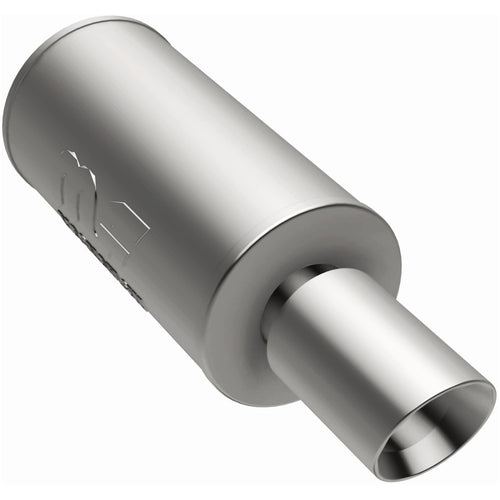MagnaFlow Street Series 7 in. x 14 in. Round Straight-Through Performance Exhaust Muffler 14826