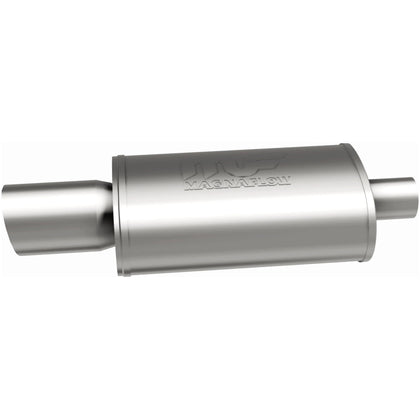 MagnaFlow Street Series 5 in. x 8 in. x 14 in. Oval Straight-Through Performance Exhaust Muffler 14827