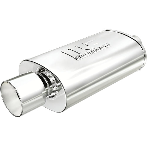 MagnaFlow Street Series 5 in. x 8 in. x 14 in. Oval Straight-Through Performance Exhaust Muffler 14832