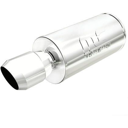 MagnaFlow Street 7in. Round Straight-Through Performance Exhaust Muffler 14836