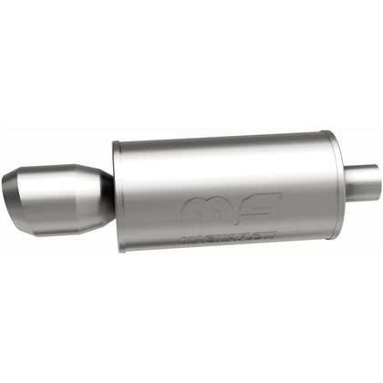 MagnaFlow Street Series 7 in. x 14 in. Round Straight-Through Performance Exhaust Muffler 14836