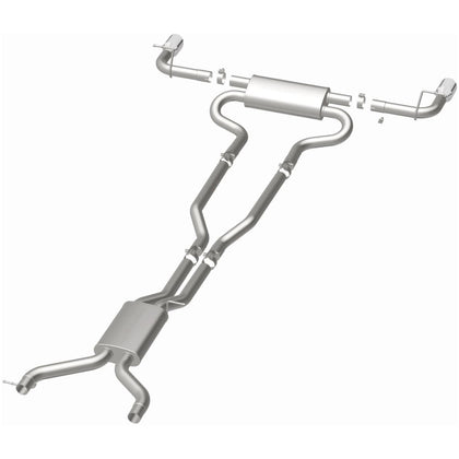 MagnaFlow 2007-2010 Audi Q7 4.2L | 2011-2015 Audi Q7 3.0L Touring Series Cat-Back Performance Exhaust System 15085