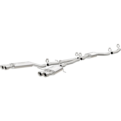 MagnaFlow 2013-2016 BMW 535i 3.0L / 2013-2016 BMW 535i xDrive 3.0L Touring Series Cat-Back Performance Exhaust System 15337