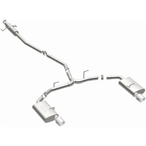 MagnaFlow 2007-2012 Ford Fusion 3.0L | 2010-2012 Ford Fusion 3.5L Street Series Cat-Back Performance Exhaust System 15552