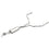 MagnaFlow 2010-2013 Land Rover Range Rover Sport 5.0L Touring Series Cat-Back Performance Exhaust System 15579
