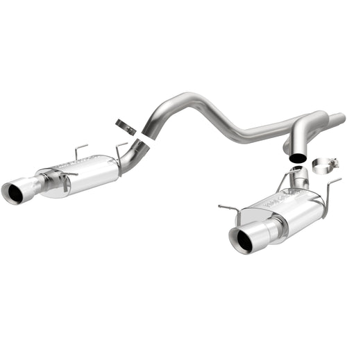 MagnaFlow 2011-2012 Ford Mustang 5.4L | 2011-2012 Ford Mustang 5.0L Street Series Cat-Back Performance Exhaust System 15589