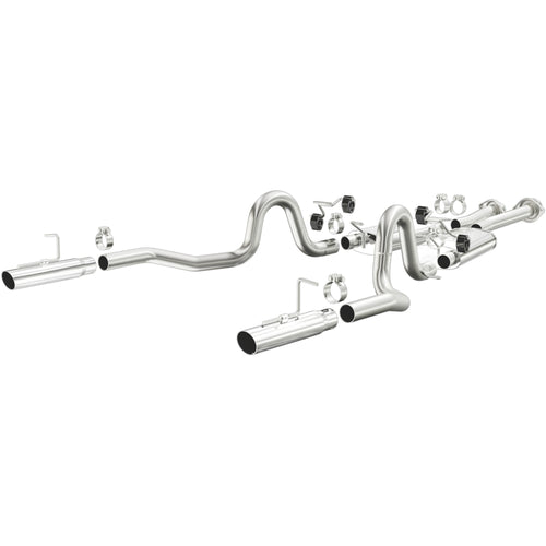 MagnaFlow 1986-1993 Ford Mustang 5.0L Street Series Cat-Back Performance Exhaust System 15630