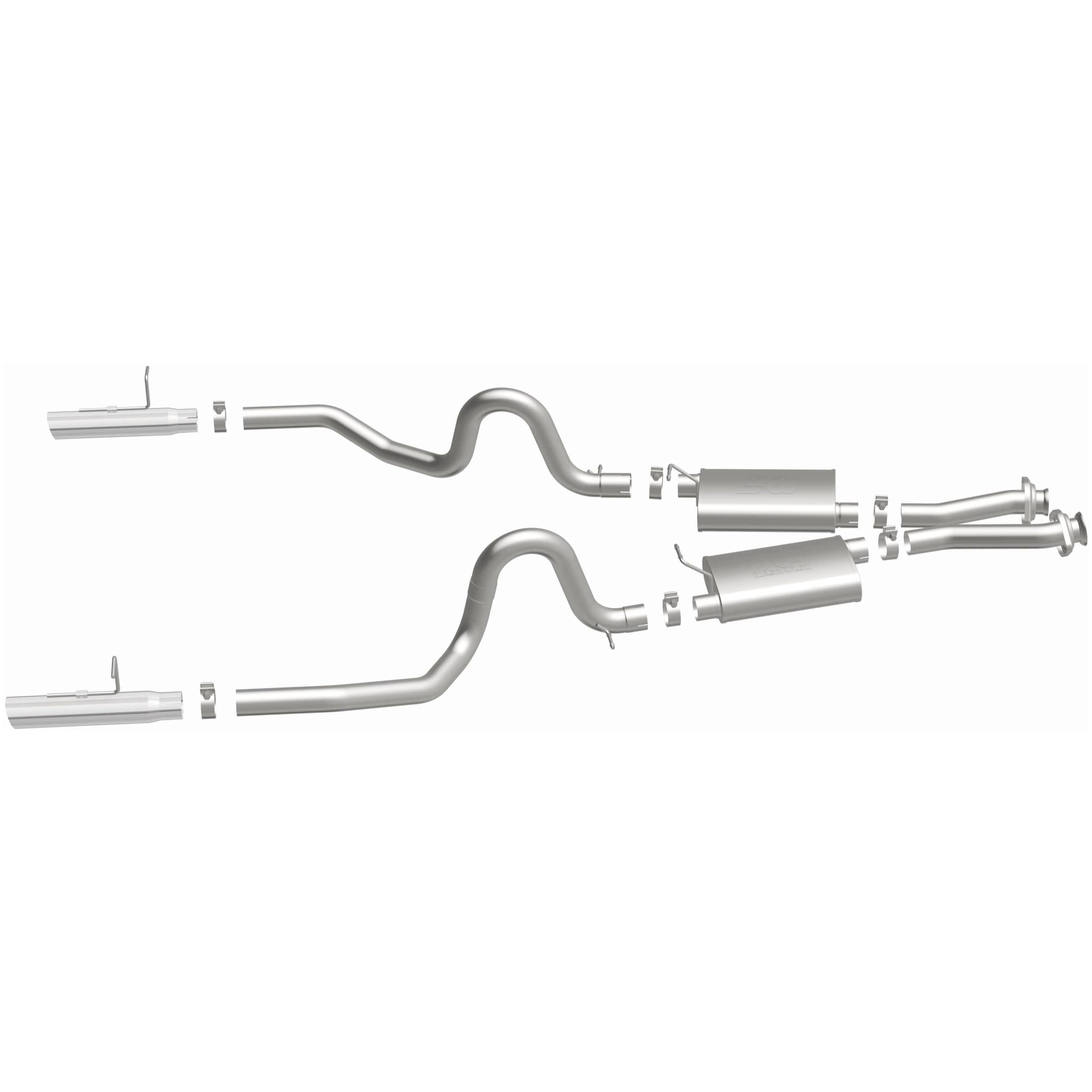 MagnaFlow 1986-1993 Ford Mustang 5.0L Street Series Cat-Back Performan