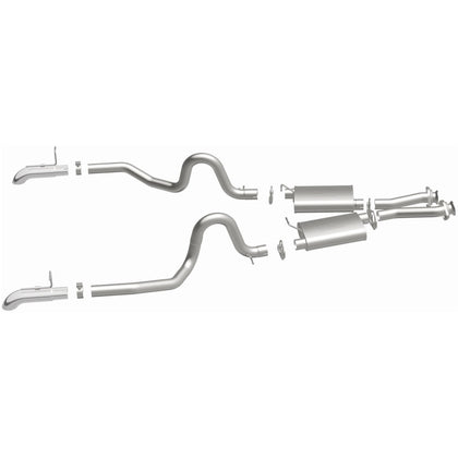MagnaFlow 1987-1993 Ford Mustang GT 5.0L Street Series Cat-Back Performance Exhaust System 15632