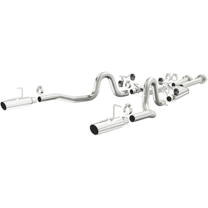 MagnaFlow 1994-1995 Ford Mustang 5.0L | 1996-1998 Ford Mustang 4.6L Street Series Cat-Back Performance Exhaust System 15638