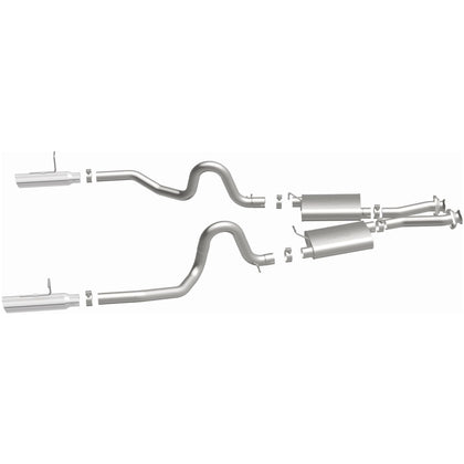 MagnaFlow 1994-1995 Ford Mustang 5.0L | 1996-1998 Ford Mustang 4.6L Street Series Cat-Back Performance Exhaust System 15638