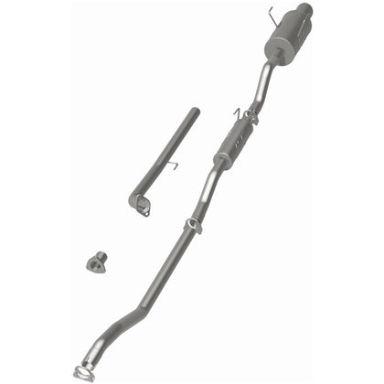 MagnaFlow 2001-2005 Honda Civic 1.7L Street Series Cat-Back Performance Exhaust System 15712