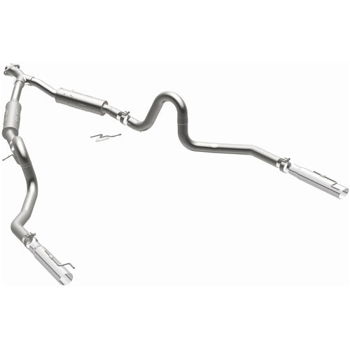 MagnaFlow 1999-2004 Ford Mustang 3.8L | 2004 Ford Mustang 3.9L Street Series Cat-Back Performance Exhaust System 15717
