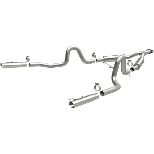 MagnaFlow 1999-2004 Ford Mustang 3.8L | 2004 Ford Mustang 3.9L Street Series Cat-Back Performance Exhaust System 15717
