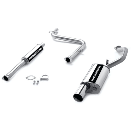 MagnaFlow 2001-2005 Mitsubishi Eclipse 2.4L / 2001-2005 Mitsubishi Eclipse 3.0L Street Series Cat-Back Performance Exhaust System 15744