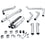 MagnaFlow 2000-2003 Chevrolet S10 4.3L | 2000-2003 GMC Sonoma 4.3L Street Series Cat-Back Performance Exhaust System 15796