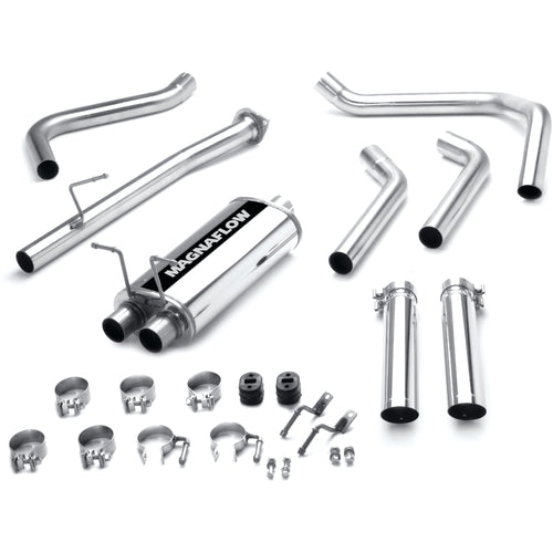 MagnaFlow 2000-2003 Chevrolet S10 4.3L | 2000-2003 GMC Sonoma 4.3L Street Series Cat-Back Performance Exhaust System 15796