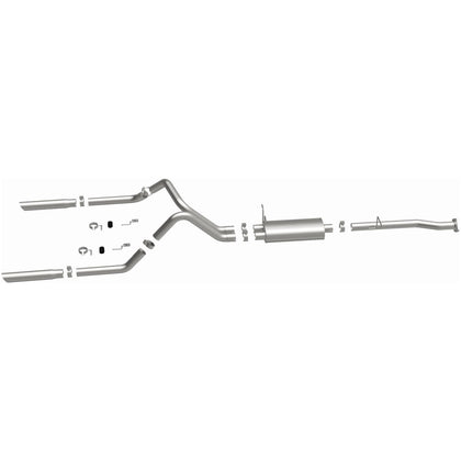 MagnaFlow 2000-2003 Chevrolet S10 4.3L / 2000-2003 GMC Sonoma 4.3L Street Series Cat-Back Performance Exhaust System 15796
