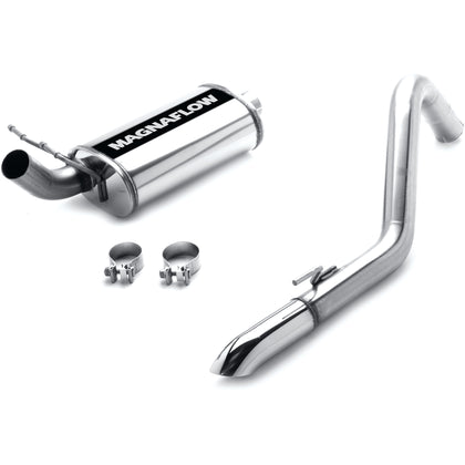 MagnaFlow 1991-1995 Jeep Wrangler 2.5L | 1991-1995 Jeep Wrangler 4.0L Street Series Cat-Back Performance Exhaust System 15853