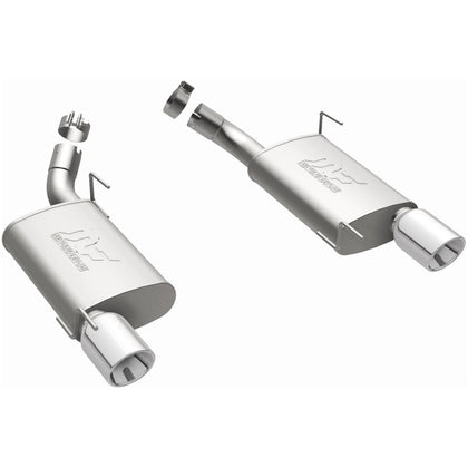 MagnaFlow 2005-2009 Ford Mustang 4.6L | 2007-2009 Ford Mustang Shelby GT500 5.4L Street Series Axle Back Performance Exhaust System 15882