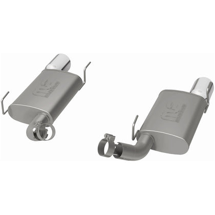 MagnaFlow 2005-2009 Ford Mustang 4.6L | 2007-2009 Ford Mustang Shelby GT500 5.4L Street Series Axle Back Performance Exhaust System 15882