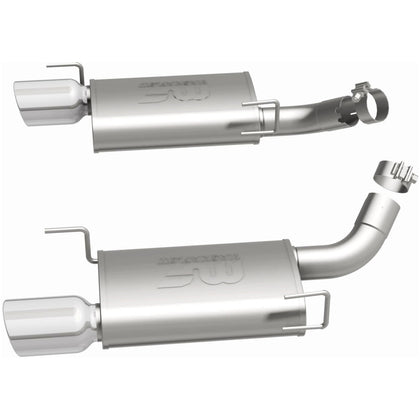 MagnaFlow 2005-2009 Ford Mustang 4.6L | 2007-2009 Ford Mustang Shelby GT500 5.4L Street Series Axle Back Performance Exhaust System 15882