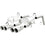 MagnaFlow 2005-2007 Chevrolet Corvette 6.0L | 2008 Chevrolet Corvette 6.2L Street Series Axle Back Performance Exhaust System 15886