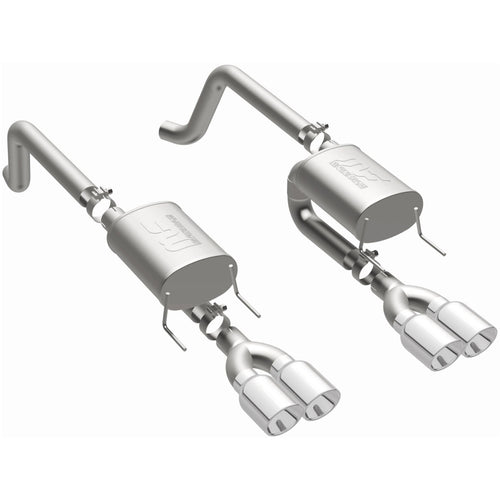 MagnaFlow 2005-2007 Chevrolet Corvette 6.0L | 2008 Chevrolet Corvette 6.2L Street Series Axle Back Performance Exhaust System 15886