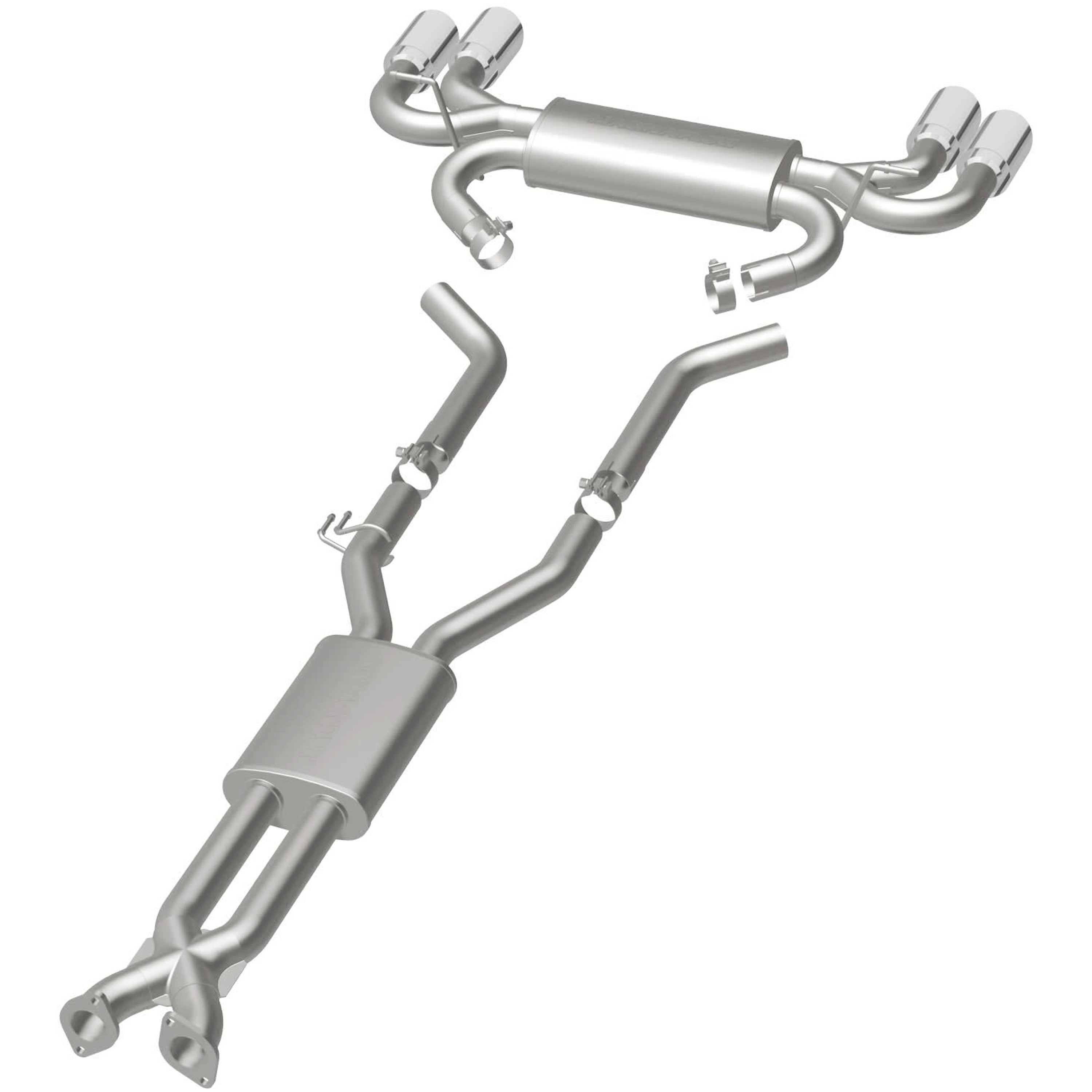 MagnaFlow 2010-2016 Hyundai Genesis Coupe 3.8L Street Series Cat-Back