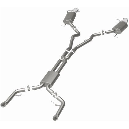MagnaFlow 2004-2005 BMW 645Ci 4.4L | 2006-2010 BMW 650i 4.8L Touring Series Cat-Back Performance Exhaust System 16560