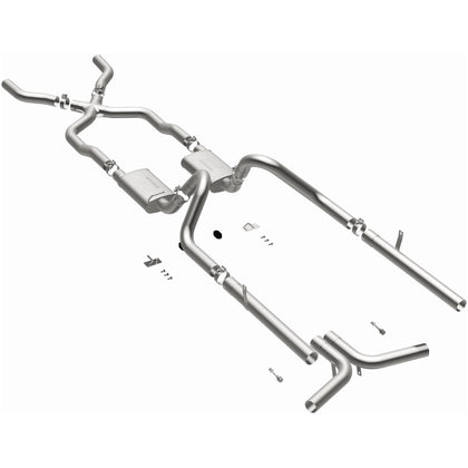 MagnaFlow 1955-1957 Chevrolet Bel Air Street Series Crossmember-Back Performance Exhaust System
