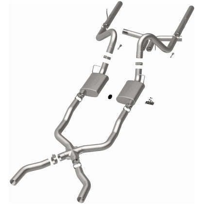 MagnaFlow 1955-1957 Chevrolet Bel Air Street Series Crossmember-Back Performance Exhaust System