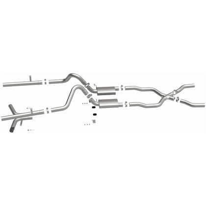 MagnaFlow 1955-1957 Chevrolet Bel Air Street Series Crossmember-Back Performance Exhaust System