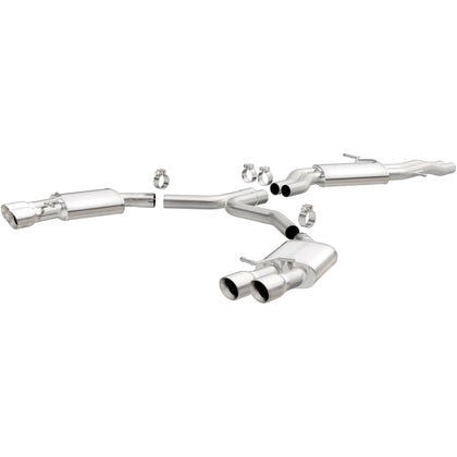 MagnaFlow 2008-2012 Audi S5 4.2L Sport Series Cat-Back Performance Exhaust System 16598