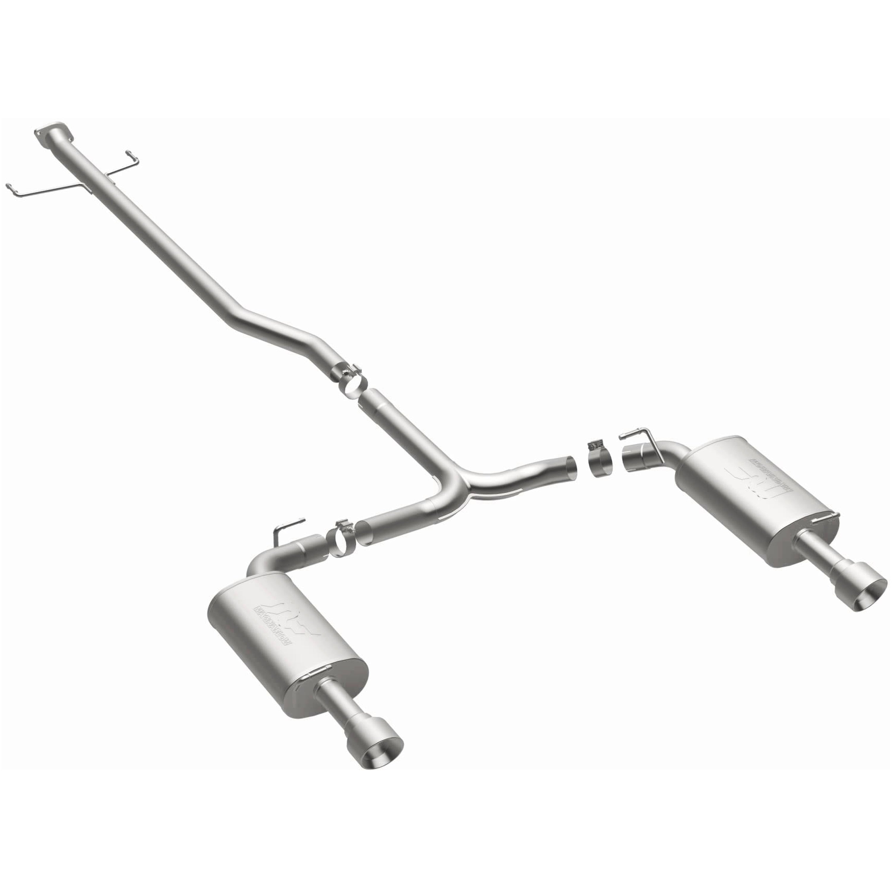 マソガ MagnaFlow 2006-2007 Mazda 6 Mazdaspeed 2.3L Street Series Cat-Back Per